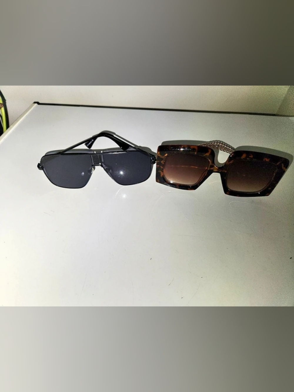Women's Sunglasses in Brown & Black Like New